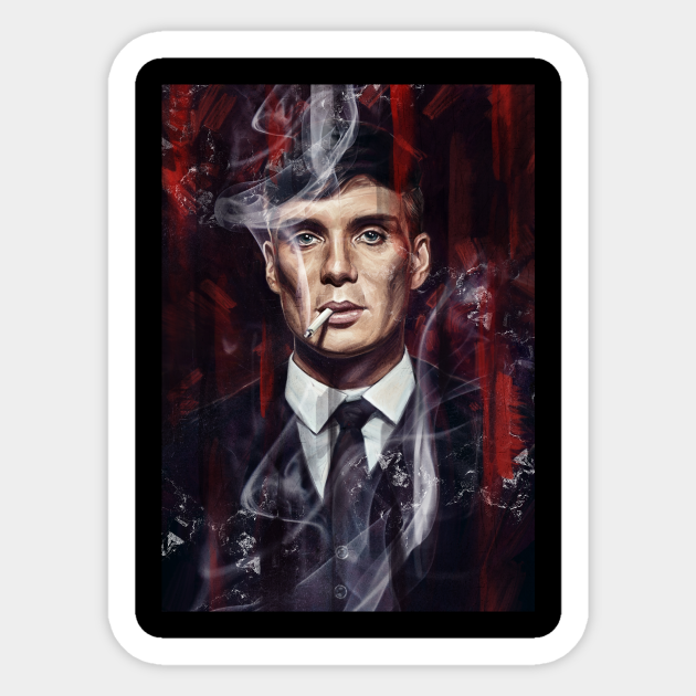 Thomas Shelby Peaky Blinders Sticker TeePublic